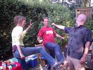 Soms was het iets minder gezellig